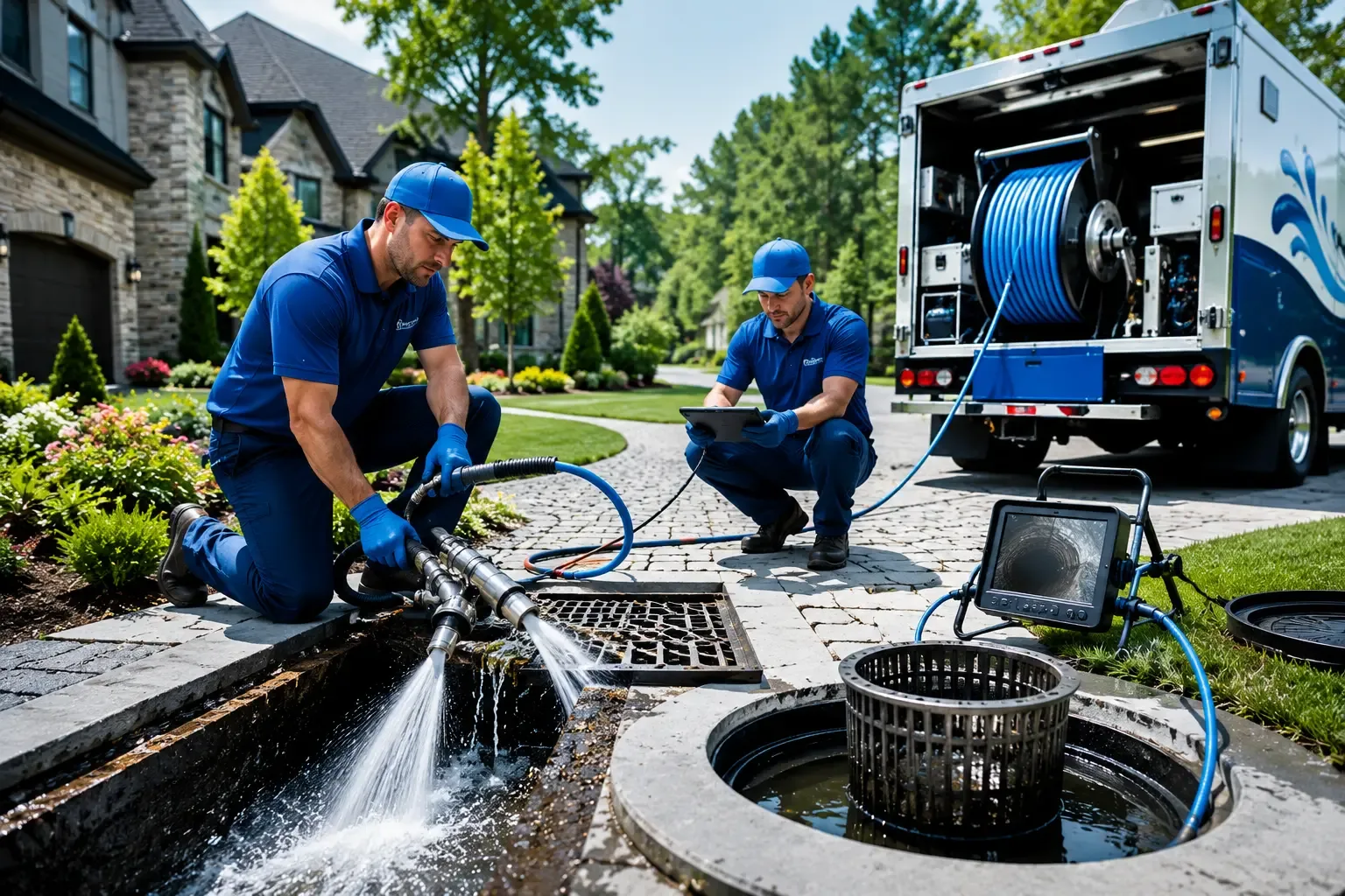 Local outdoor drain cleaning professionals in Marlette, MI